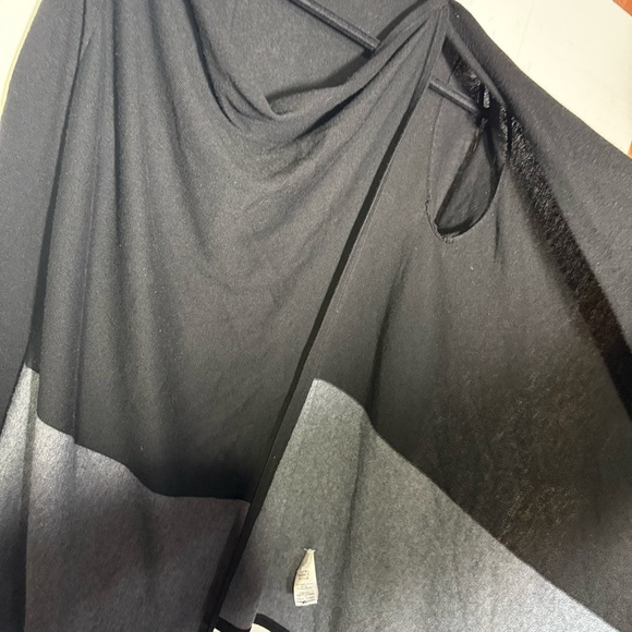 Smartwool Edgewood Wrap Sweater Black Gray Colorblock Soft Knit Size Small - Picture 8 of 10